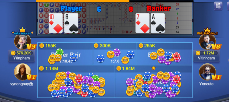 Phương pháp soi cầu Baccarat lợi thế banker